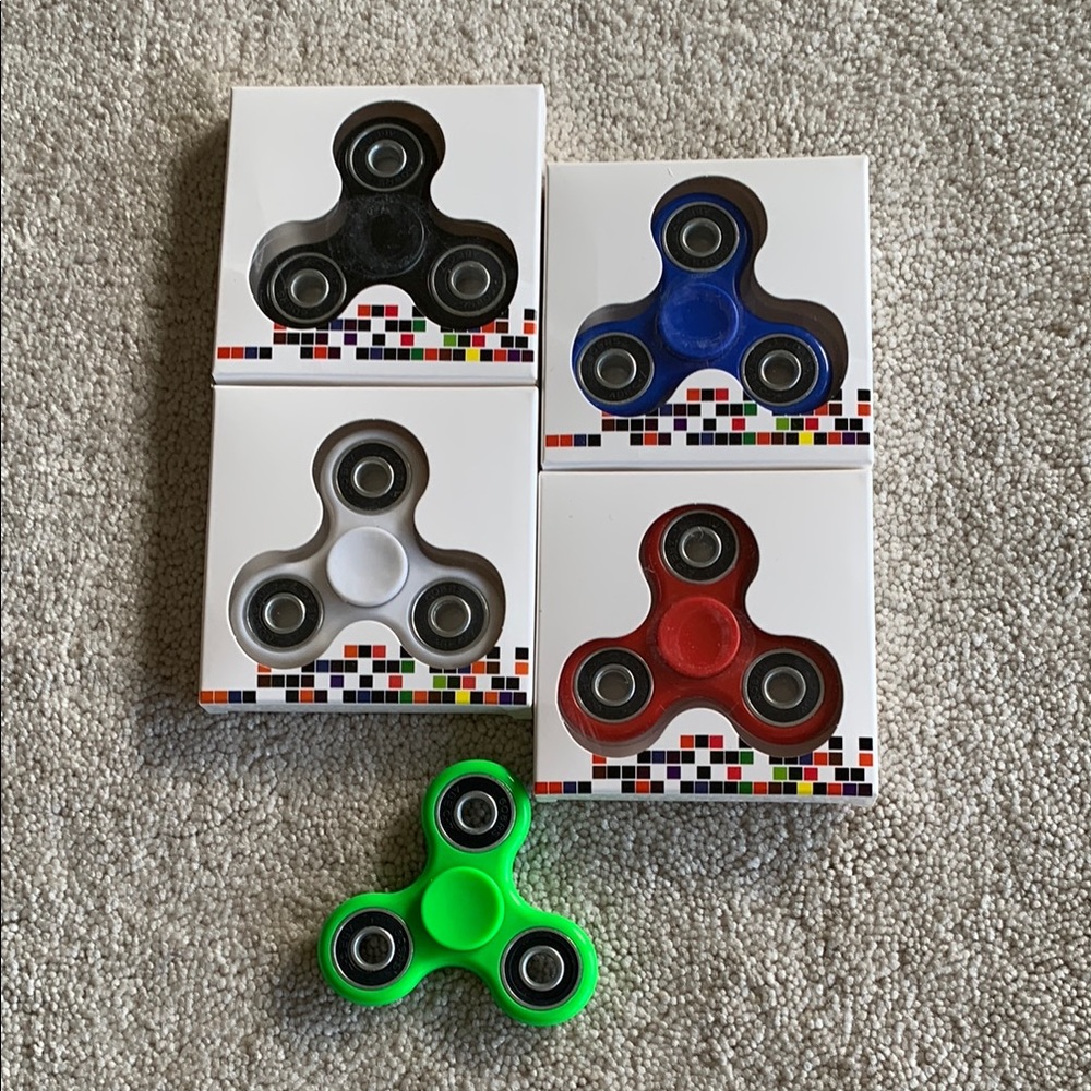 Fidget Spinners 6 Set NWT (box) gift